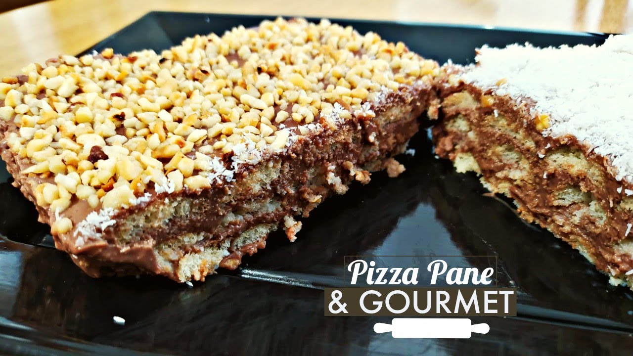 DOLCE VELOCE SENZA COTTURA ALLA NUTELLA - con soli tre ingredienti!