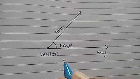 What is Angle Arm and Vertex in maths #angle #maths
