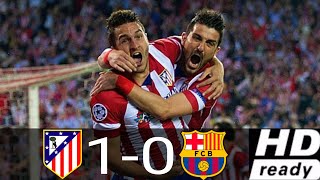 Atletico Madrid vs Barcelona 1-0 Fox Sports (Commentary by Mariano Closs) UCL 2014
