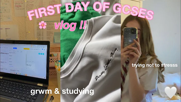 first day of GCSES | grwm + VLOG