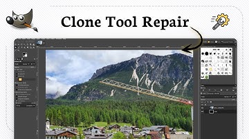 Hoe gebruik je de kloontool in GIMP (Smooth Fix)