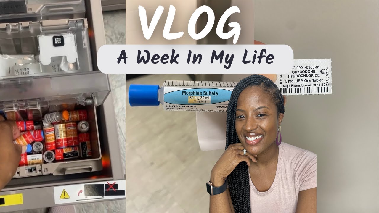 WEEK IN THE LIFE OF A MED-SURG NURSE I VLOG 41 - YouTube