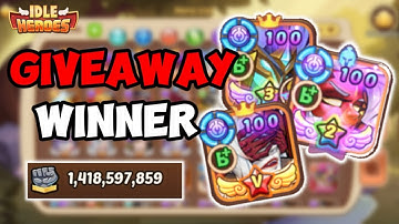 Idle Heroes - *FREE* Account Giveaway WINNER!! 