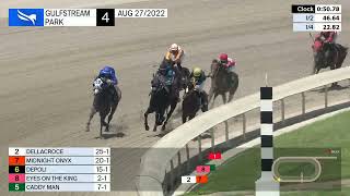 Gulfstream Park August 27, 2022 Race 4