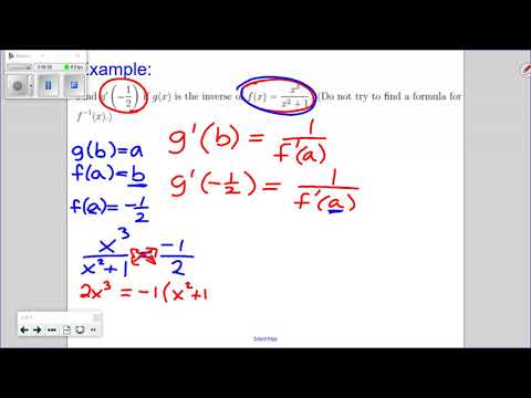 Derivative of Inverse