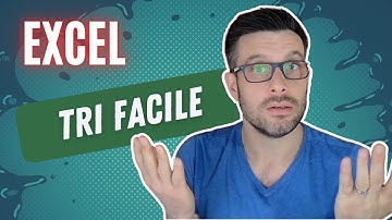 Apprenez à classer vos données automatiquement dans Excel et gagnez du temps précieux !