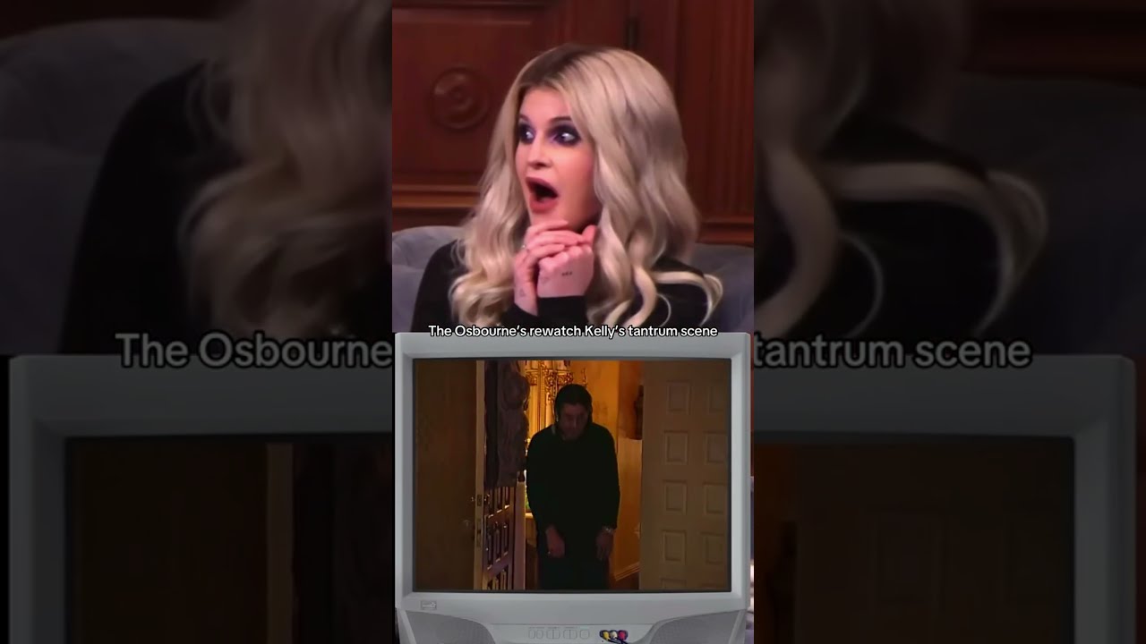 The Osbournes Rewatch Kelly S Tantrum Scene