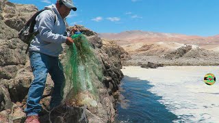 PESCADOR Tira la RED y no se imaginan la SORPRESA que se LLEVA