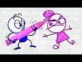 You Drive Me Crayon - Pencilmation | Animation | Cartoons | Pencilmation