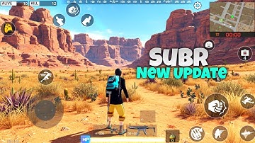 Subr New Update Is Here All New Features | Survival Unknown Battle Royal