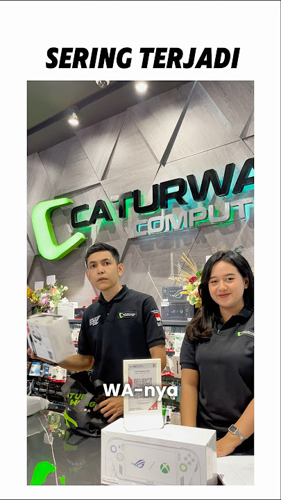 Positif thinking aja mungkin mau tanya stock lewat WA mba nya #sorts #caturwargacomputer