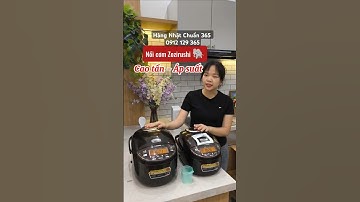 Nồi cơm con voi Zojirushi NP-ZU18 (1.8L) và NP-ZU10 (1L). Nồi cao tần - Áp suất. #noicom #noicomnhat
