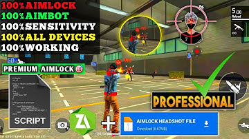 Free Fire Auto Headshot Config File🎯🌠 Macro Aimbot + No Recoil Regedit ‼️ Antiban VIP Script 👽OB49