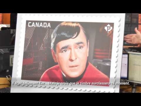 Dévoilement des timbres de Postes Canada – Cinquantenaire de Star TrekMC