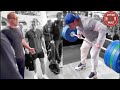 Arnold watches mike o hearn row a decent deadlift