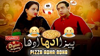 Pizza Adha Adha e | Digital Rangeelay | Aneeta Irani | Shary Khan | Comedy