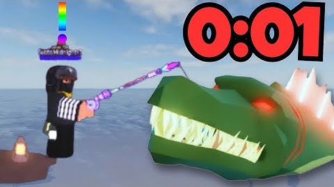 Can I Catch Every Fisch Second Sea Exotic in 1 HOUR?