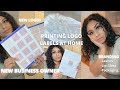 Printing Logo Labels & Sanitizing Lip Gloss Tubes | Mink Lashes | Entrepreneur Life Ep. 2