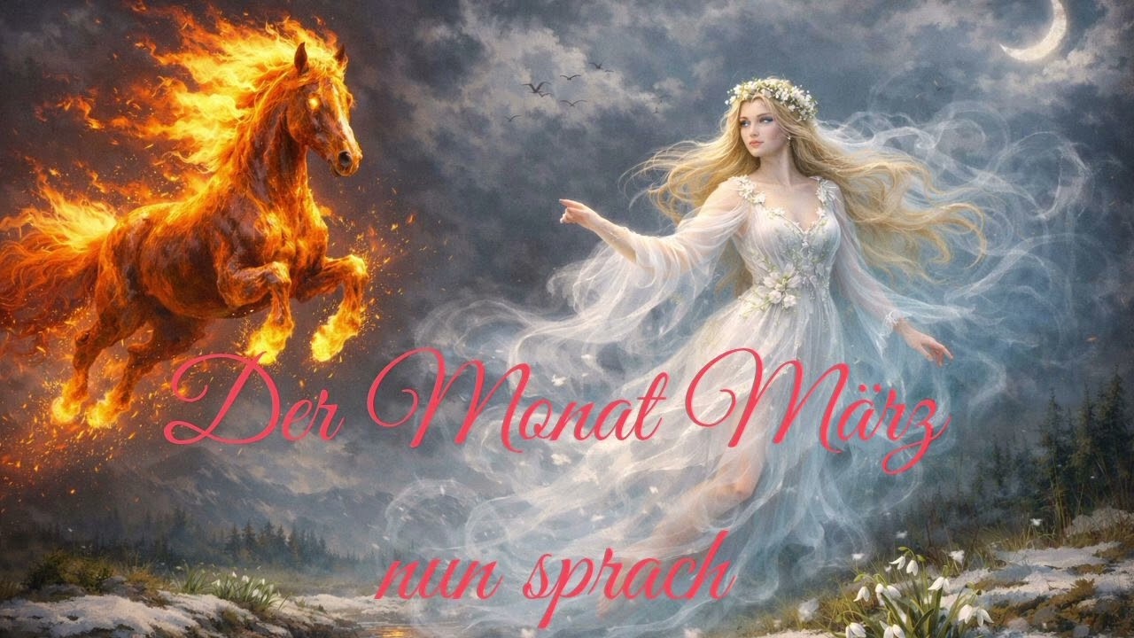 Monat März 2026 - hat gesprochen - die Erde sich regt 