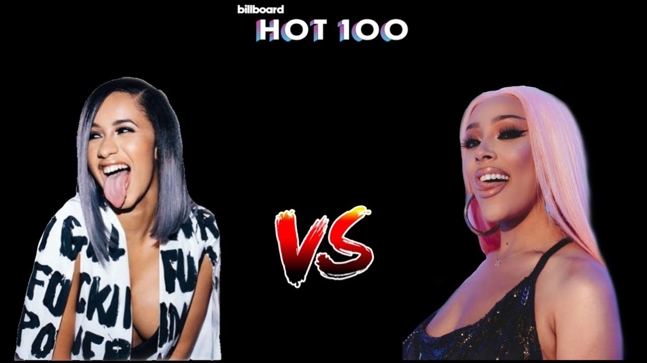 cardi-b-vs-doja-cat-billboard-hot-100-chart-history-youtube