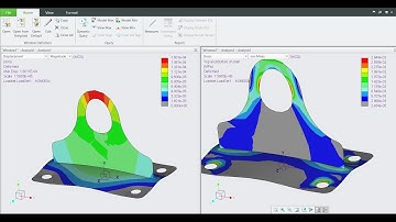 Mid surface mesh for bearing load in Creo Simulate