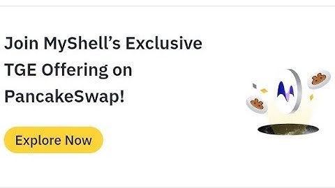 How to join? Binance web 3 wallet exclusive shell token IDO/presale.