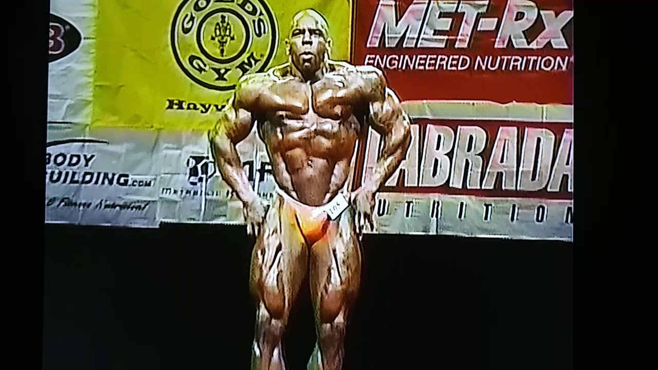 Terry with synthol in his shoulder