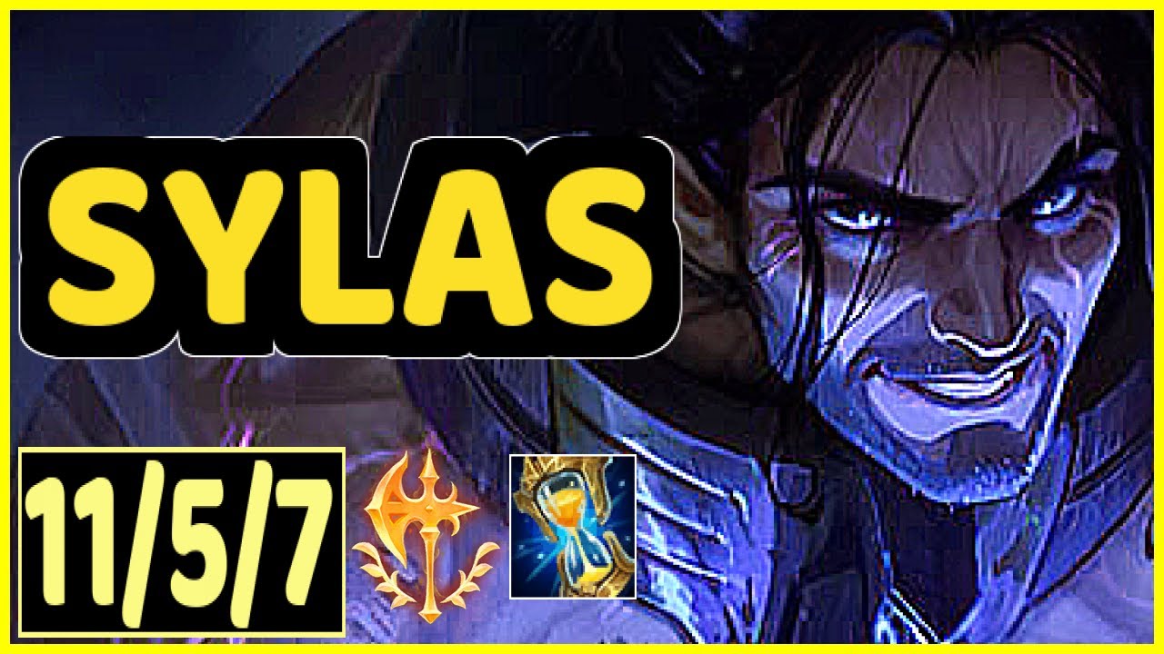 SYLAS VS ZED - 11/5/7 KDA MID GAMEPLAY MASTER I