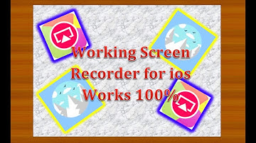 How to record your screen(No jailbreak)! Works for all ios devices with ios 9 and above!!!!