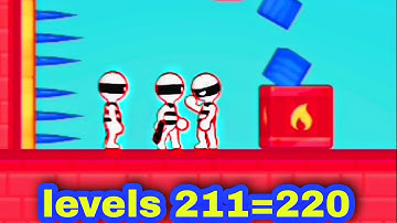 Draw Hero 3D-Gameplay//Walkthrough level211=220//Draw hero 3D levels gameplay Android &ios