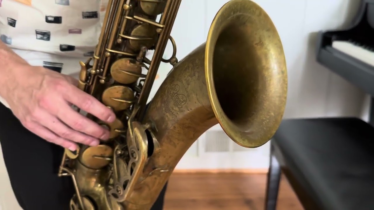 Ishimori Woodstone Tenor Saxophone Demo, www.dcsax.com