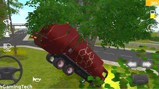 Speed Truck Bounce Off ASMR Remastered Map 🚛♻️ Trash Truck Simulator Gameplay (Android, iOS) FHD