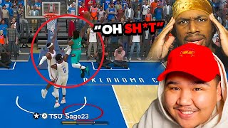 I CHALLENGED TSO SAGE ON NBA 2K24