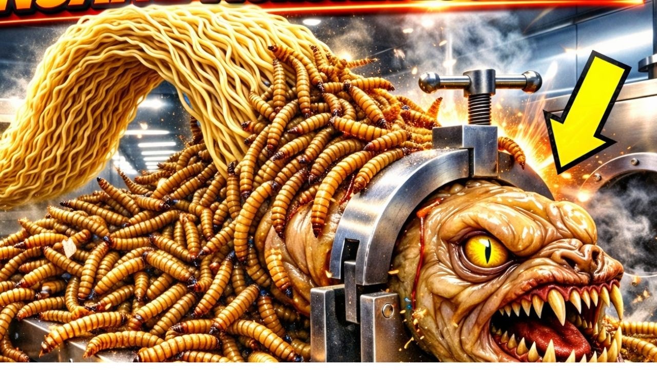 Inside America’s Future Food Factory How Insect Protein Noodles Are Made for Gen Z & Millennials