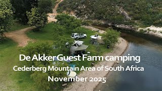 De Akker Camp Site Near Citrusdal