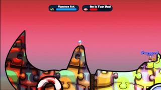 Worms 2 Armageddon puzzle pack mission 11 [Odynophobiac Trophy]