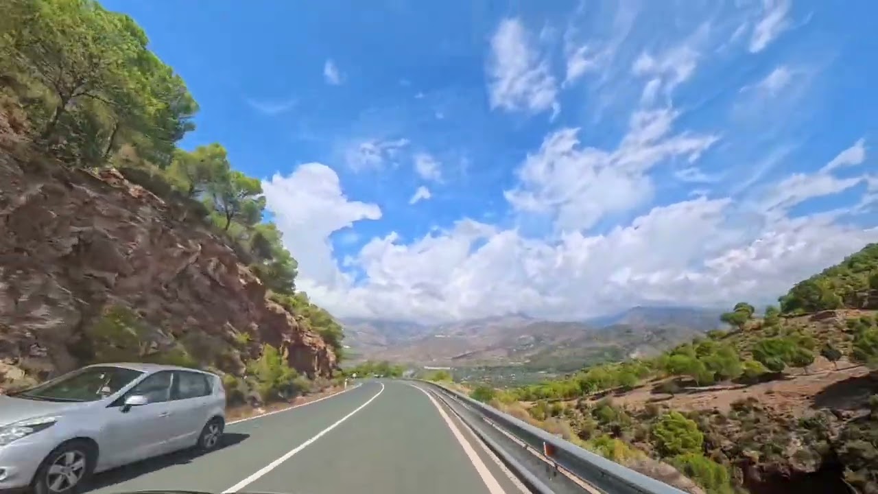 Fahrt durch die spanischen Berge | Andalusien | Órgiva 