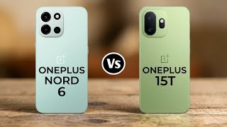 Oneplus Nord 6 Contre Oneplus 15T