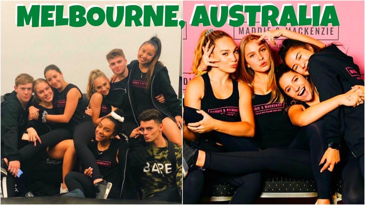 MADDiE AND MACKENZiE TOUR! MELBOURNE, AUSTRALiA🇦🇺 | KFZ MNZ