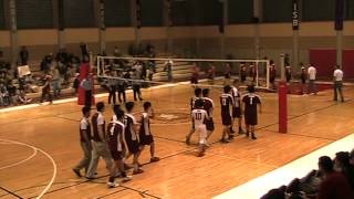 Part 3.2011 APAC Volleyball final,Brent vs SAS-Puxi,set 1.2.3.4.5.