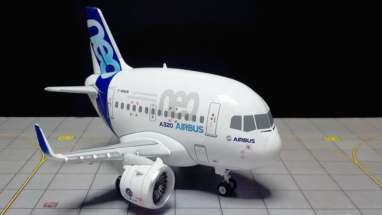 Tooned Airbus A320 Neo by Panzerkampf Q version cute airplane