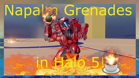 You Can Make Your Own "Grenades" in Halo 5!