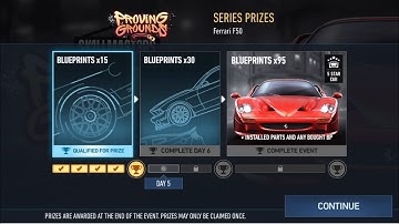 NfS: No Limits - Ferrari F50 Day4 complete