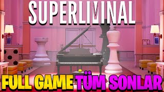 BU OYUN HAYATA BAKIŞ AÇINI DEĞİŞTİRECEK | Superliminal Full Game TÜM SONLAR screenshot 4