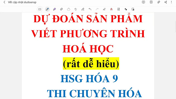 Tổng hợp các phương trình hóa học vô cơ năm 2024