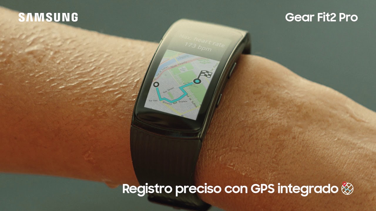 Samsung - Gear Fit 2 Pro - GPS - YouTube