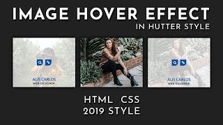 Html Image Hover Effect | Hover Effect Shutter Style | Html CSS