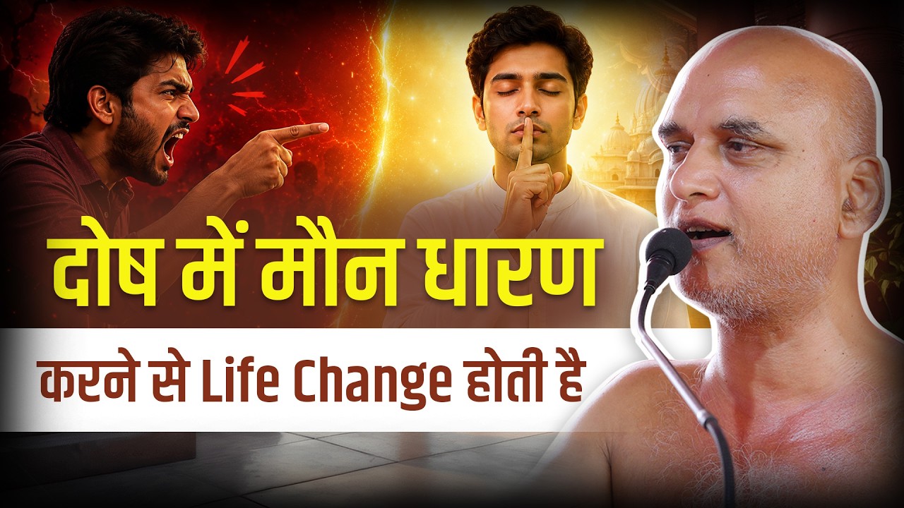 दोष में मौन धारण करने से Life Change होती है | 05 July 2026 | Muni Veersagarji Maharaj #veersagarji 