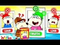Guess Who's The Liar: Lie Detector Test to Reveal TRUTH– Family Love Never Lies! Wolfoo Family