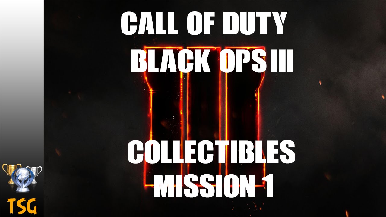 CoD BO3 Collectables Mission 1 (Black Ops) Curator trophy